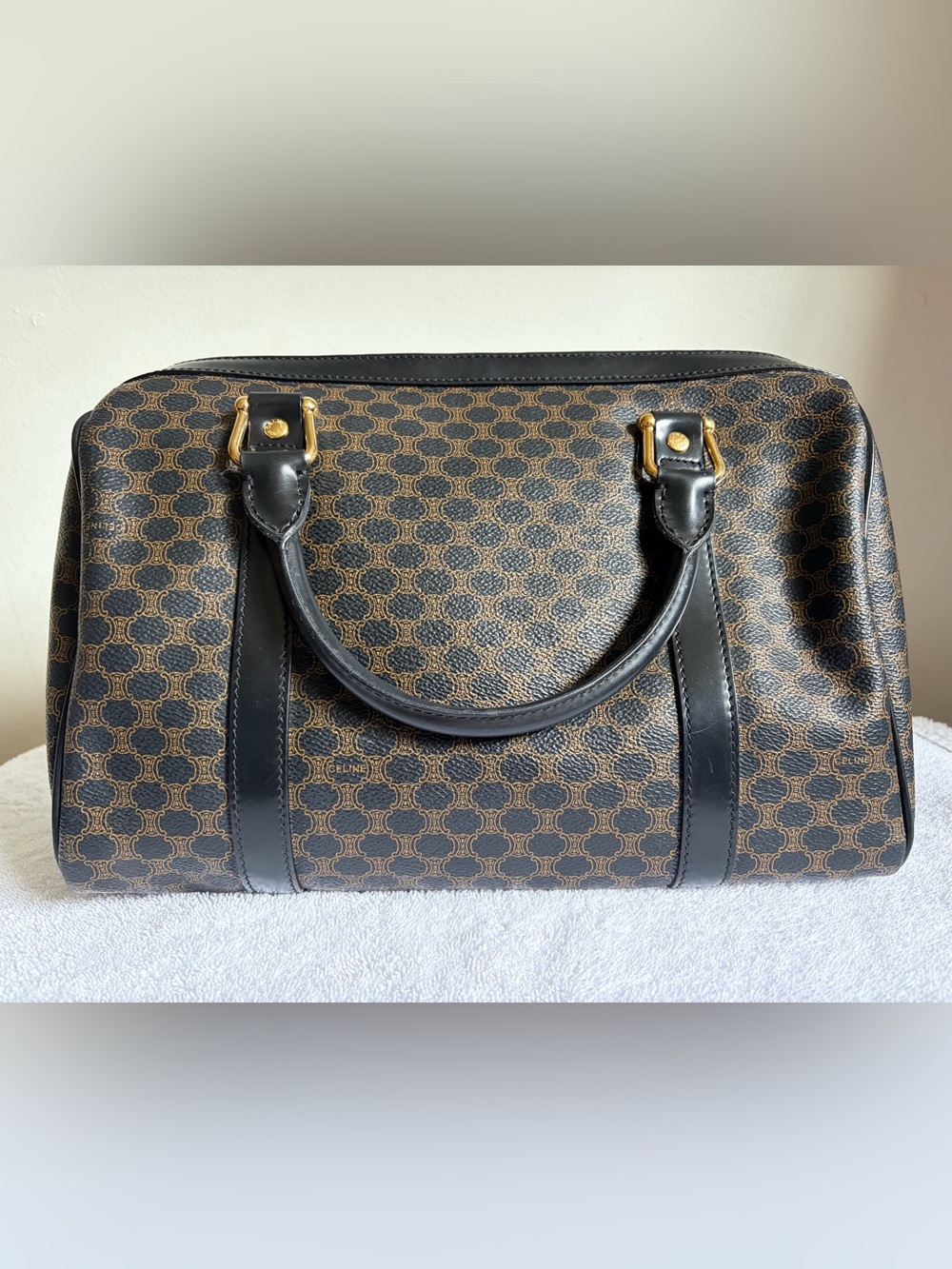 Authentic Celine Macadam Handbag
